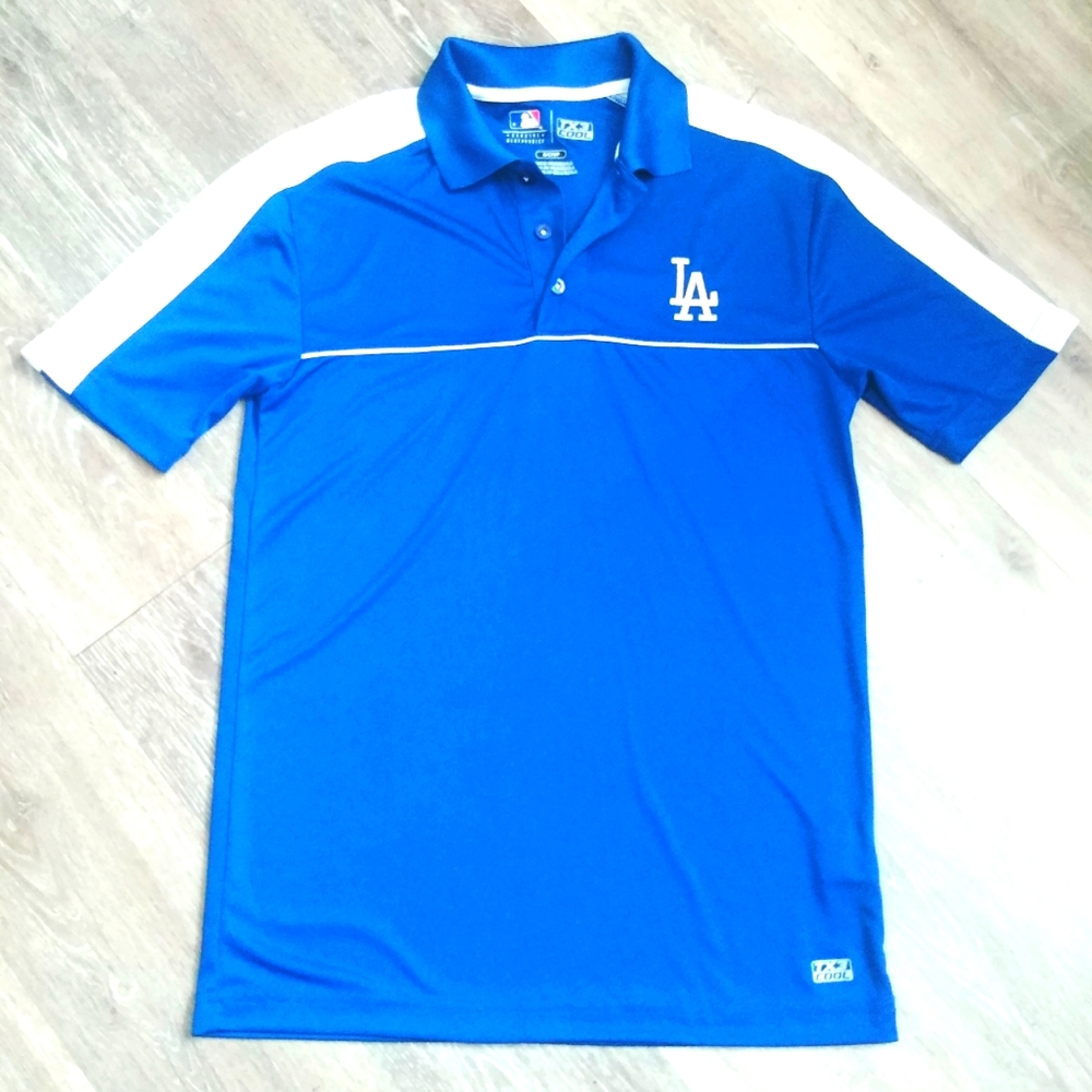 Men's LA Dodgers Polo Shirt Genuine.. Sz Small